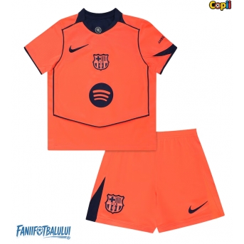 Barcelona Echipament de Fotbal Replică 2025-26 Copii Treilea (+ Șorturi)